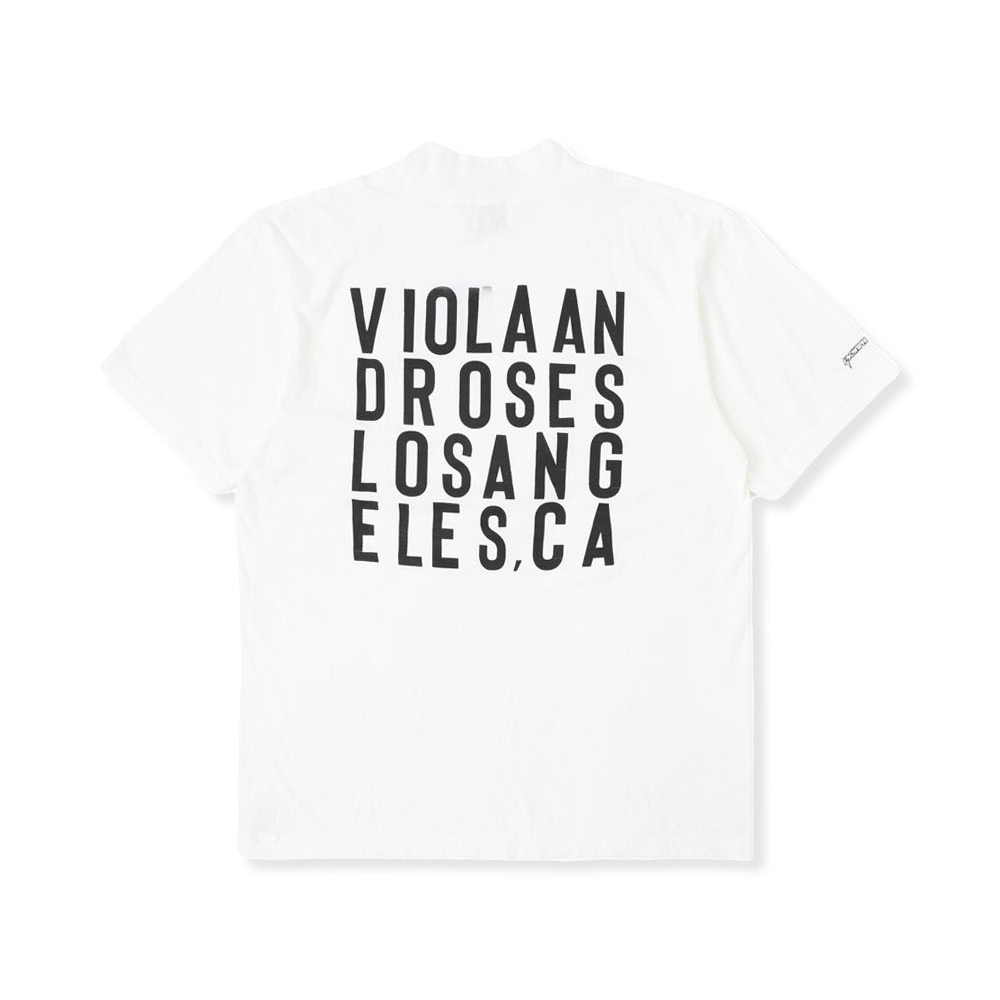 Circle corecolor logo Back Print Mockneck Tshirt – VIOLA & ROSES(ヴィオラ ...