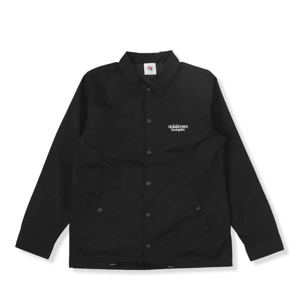 Circle core logo Back Print Coach`s Jacket