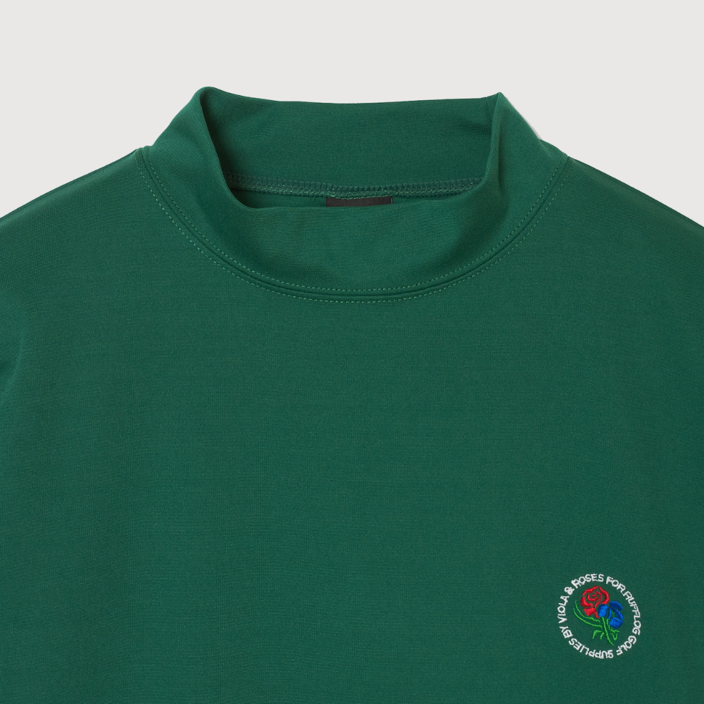 CIRCLE CORECOLOR LOGO S/S MOCK NECK