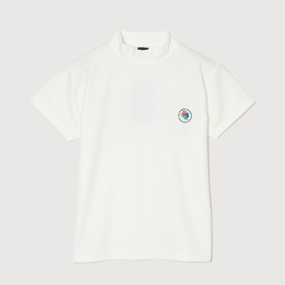 CIRCLE CORECOLOR LOGO S/S MOCK NECK