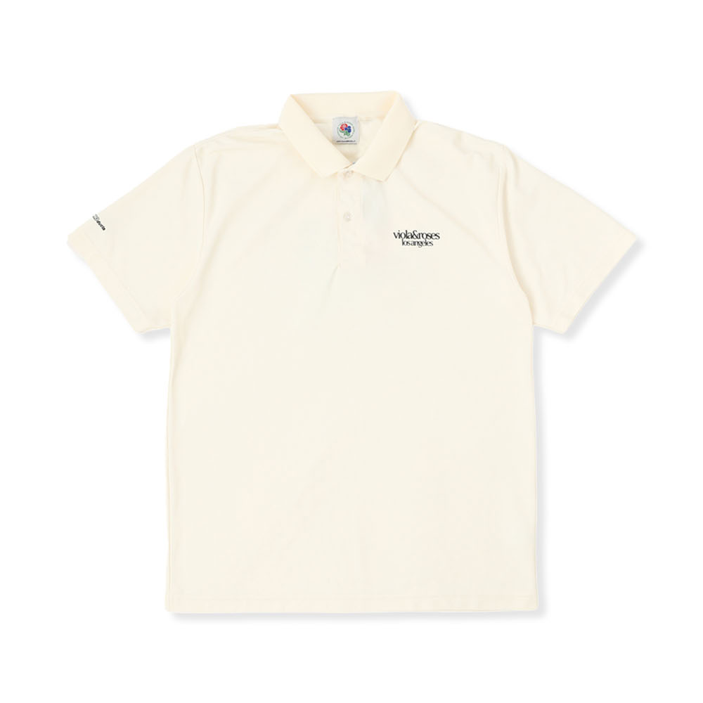 Circle core logo Back Print Polo Shirt