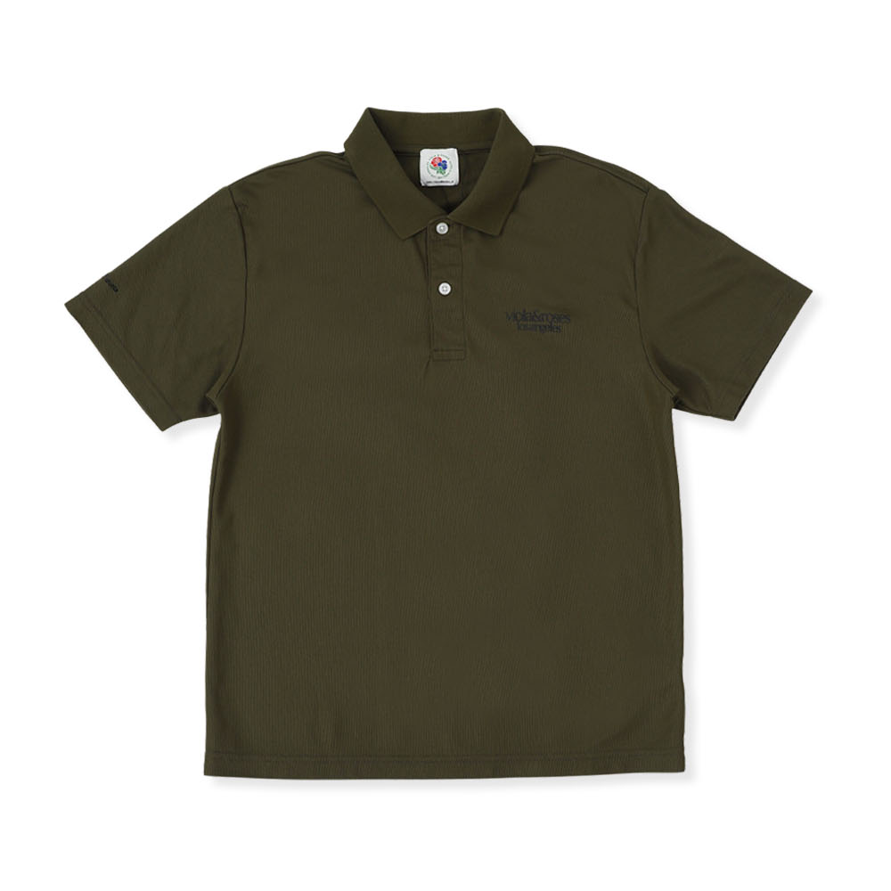 Circle core logo Back Print Polo Shirt