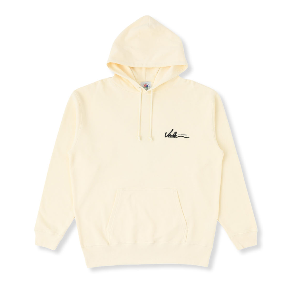 Circle core logo Viola Embroidery Hoodie