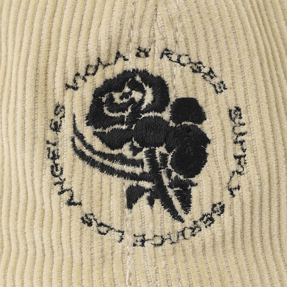 Corduroy cap