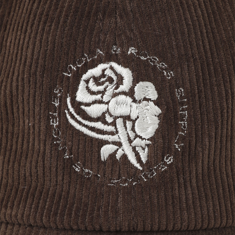 Corduroy cap