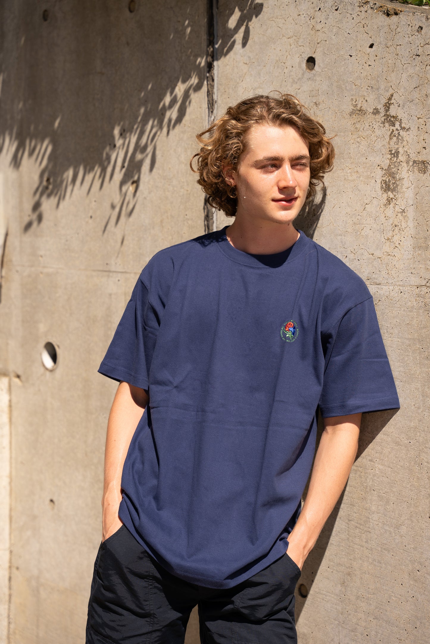 Circle core logo Embroidery S/S Tshirt