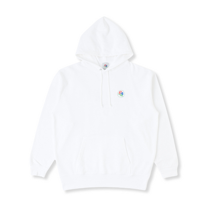 Circle corecolor logo Back Print Hoodie